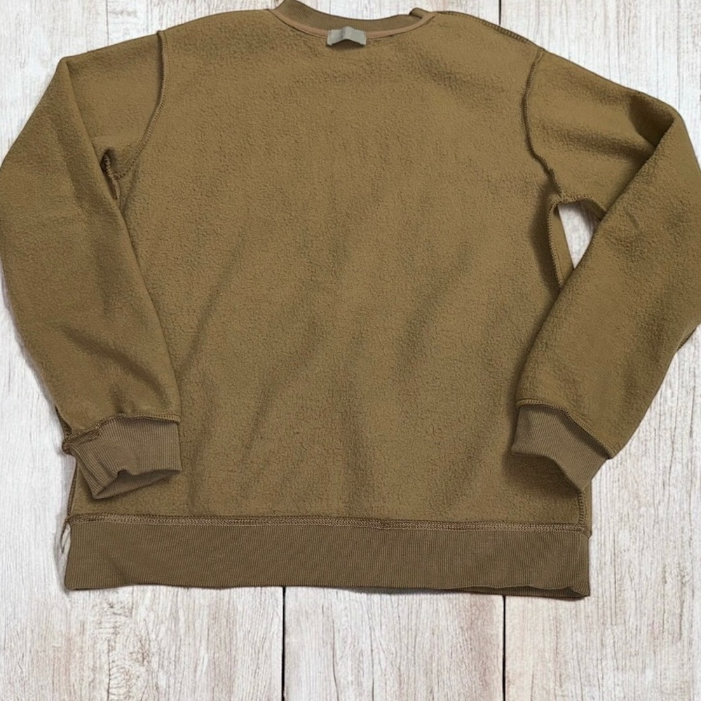 Lucky Me I See Ghosts Mens Brown/Khaki Graphic Pullover Sweatshirt Sz S - Picture 6 of 10